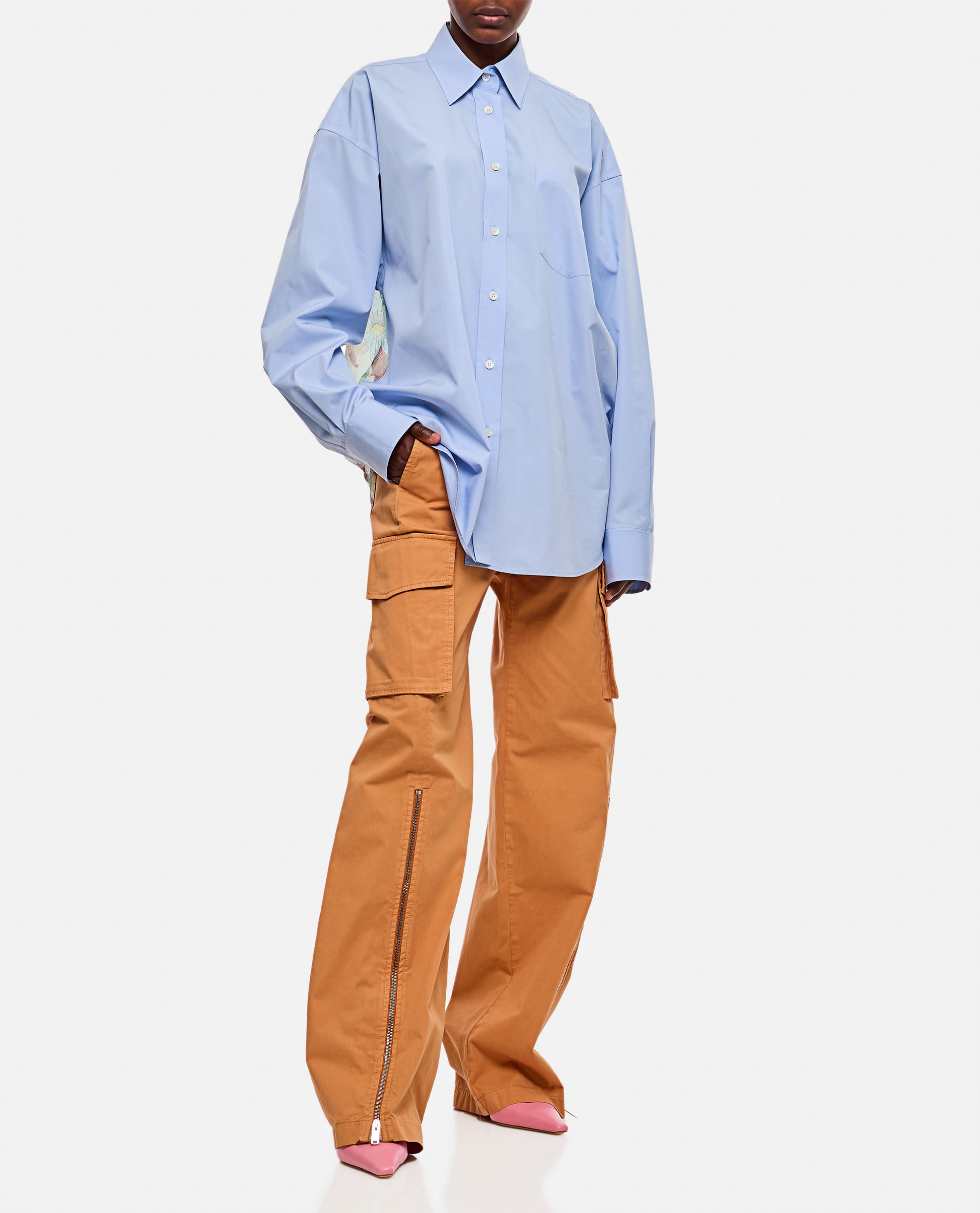 Stella Mccartney Women Front Zip Cargo Pant STELLA MCCARTNEY