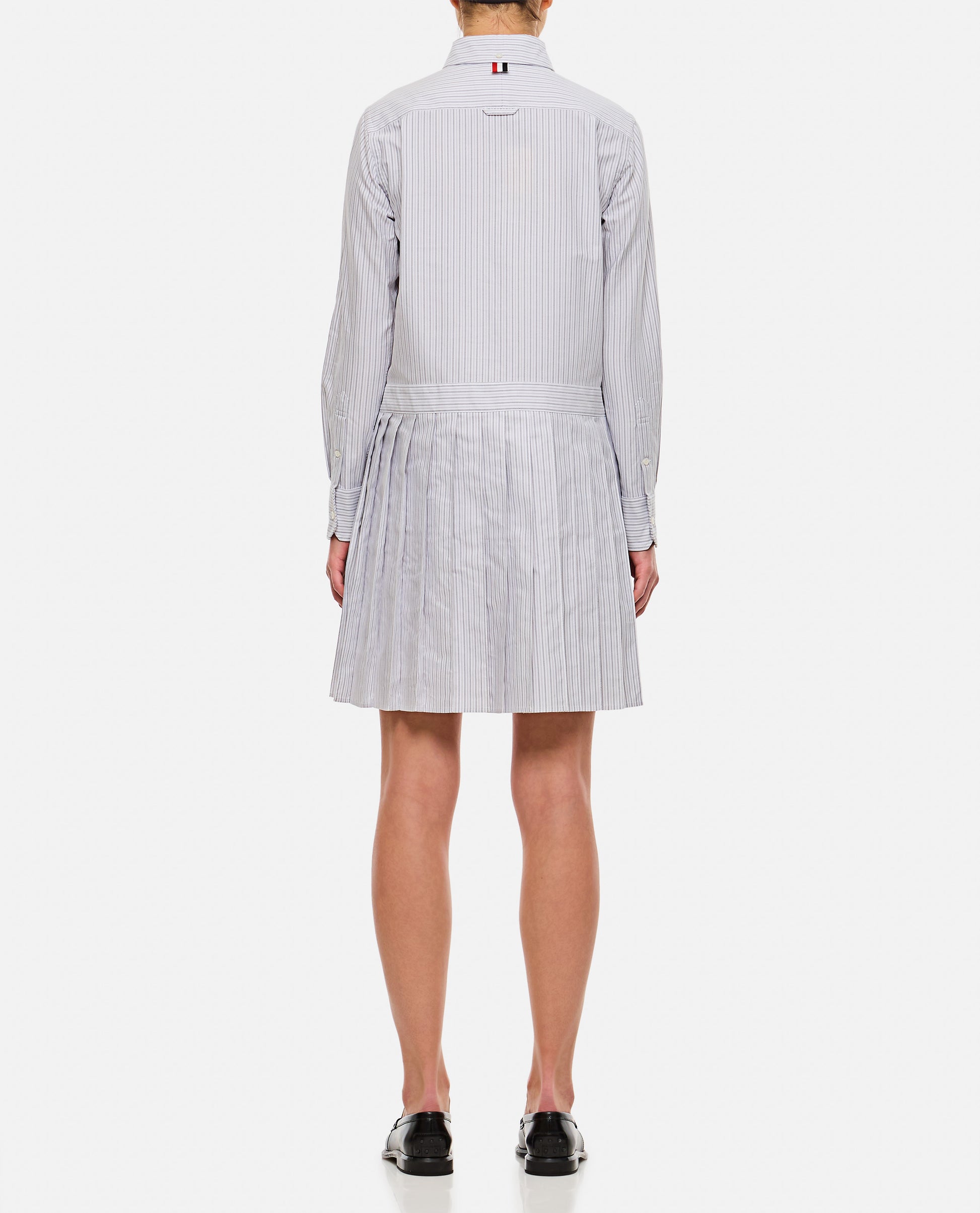 Thom Browne Women Oxford Stripe Oversized Shirtdress THOM BROWNE