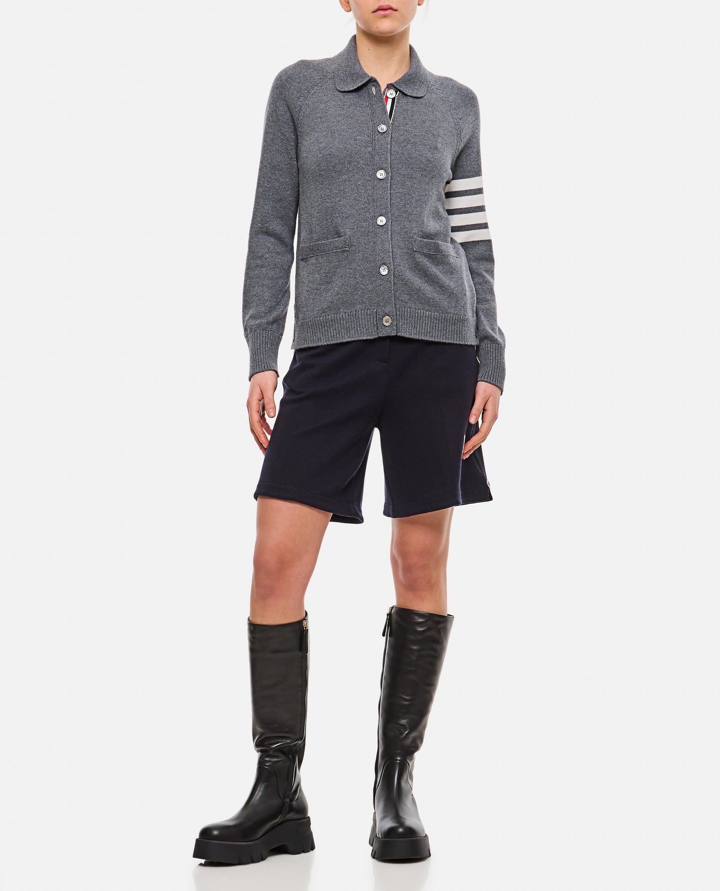 Thom Browne Women High Waisted Shorts THOM BROWNE