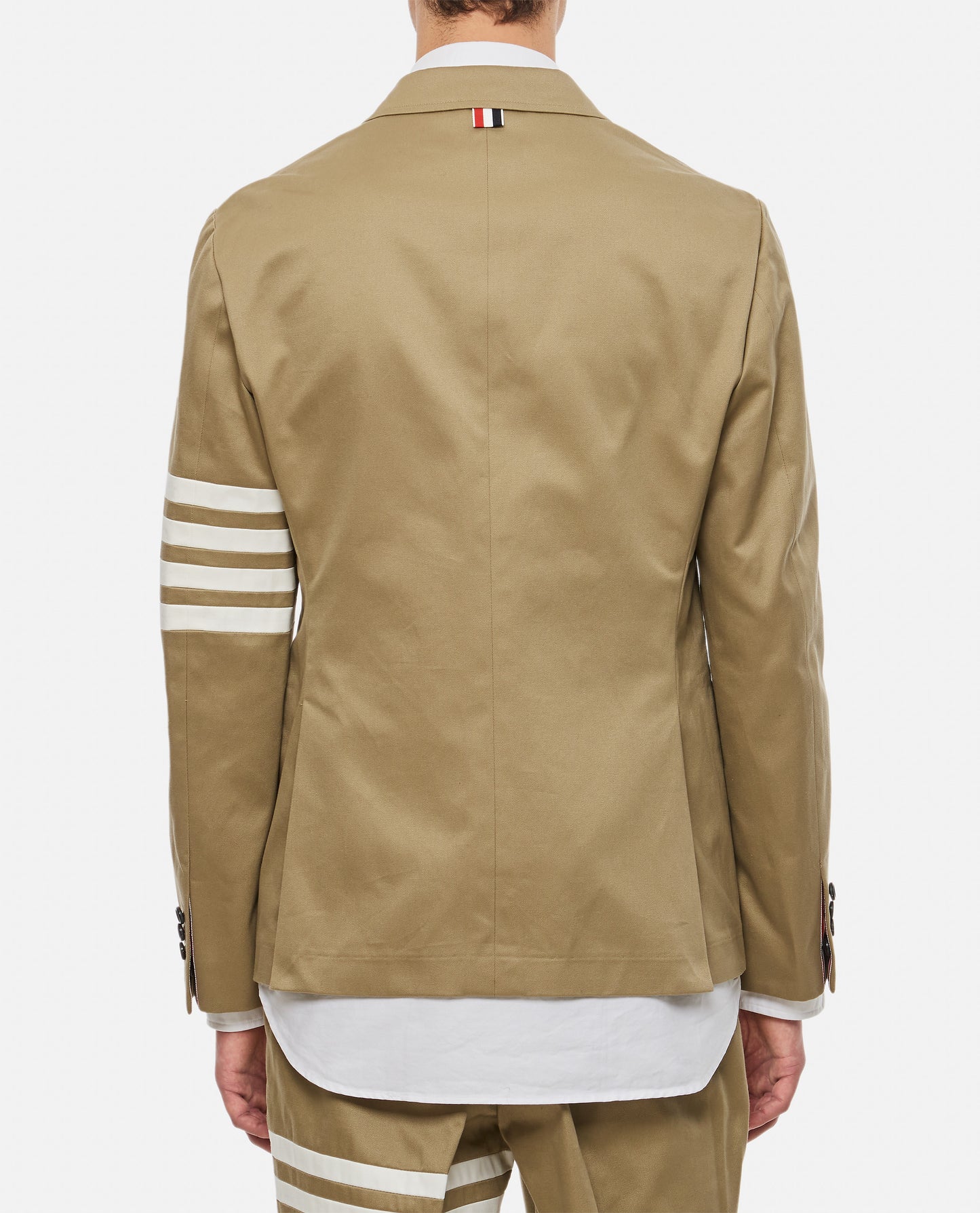 Thom Browne Men Classic Sport Jacket W/ 4 Bar In Cotton Twill THOM BROWNE