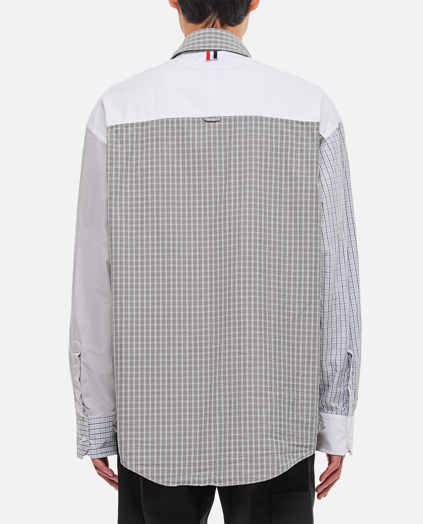 Thom Browne Men Oversized Cotton Shirt THOM BROWNE