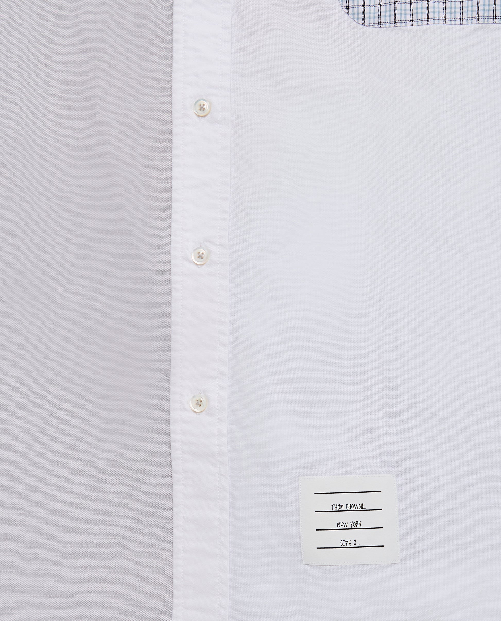 Thom Browne Men Oversized Cotton Shirt THOM BROWNE