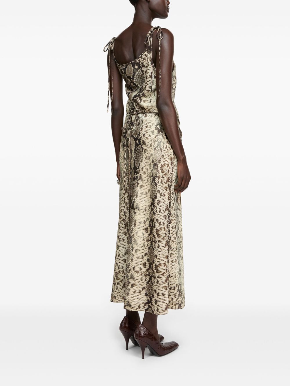 Acne Studios Women Printed Long Dress ACNE STUDIOS