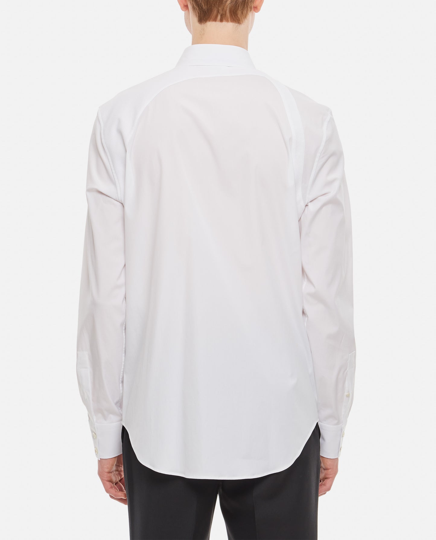 Alexander Mcqueen Men Harness Cotton Shirt ALEXANDER MCQUEEN