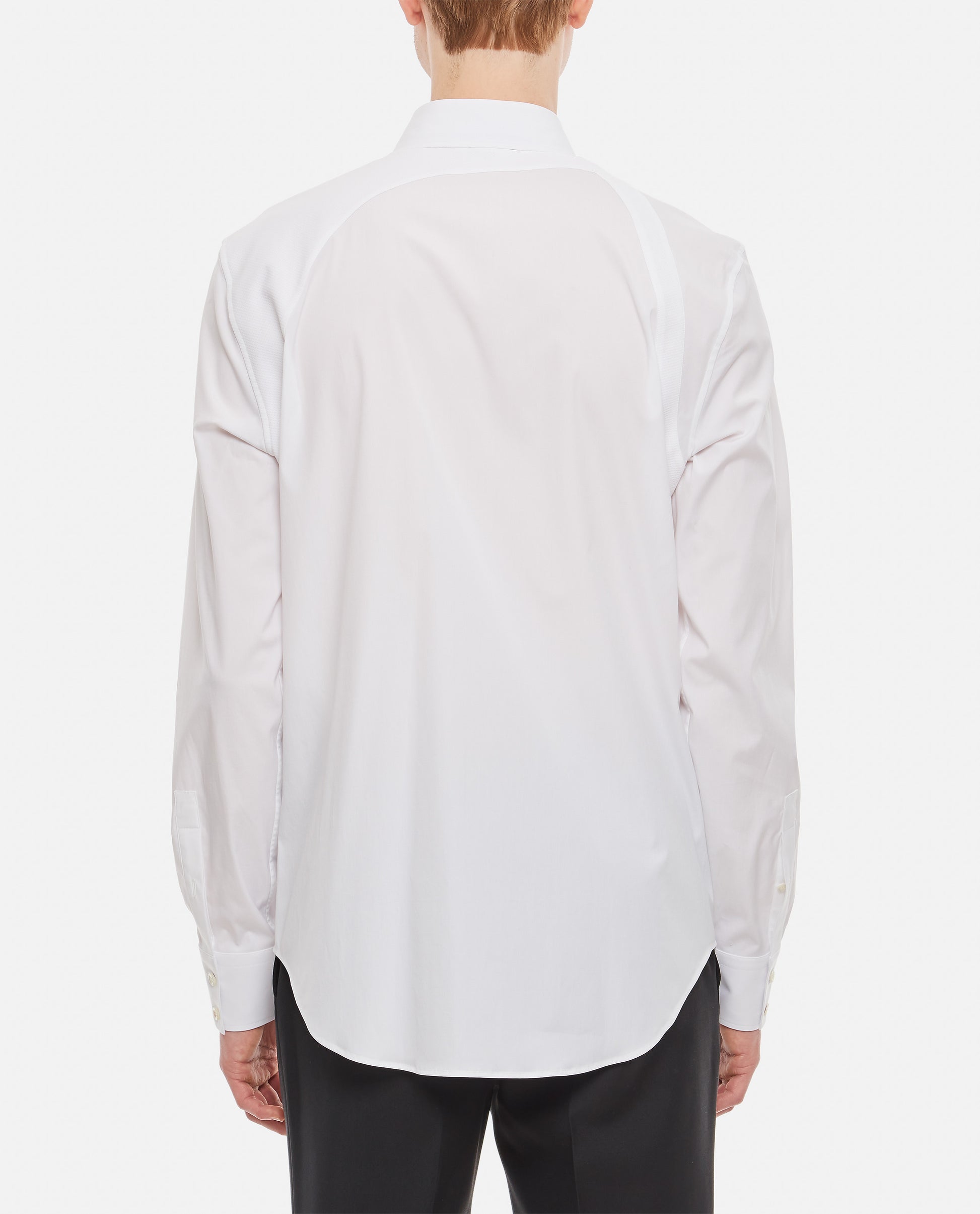 Alexander Mcqueen Men Harness Cotton Shirt ALEXANDER MCQUEEN