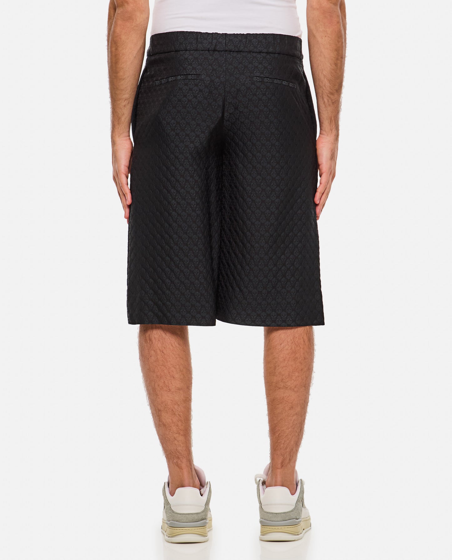 Alexander Mcqueen Men Printed Pyjama Shorts ALEXANDER MCQUEEN