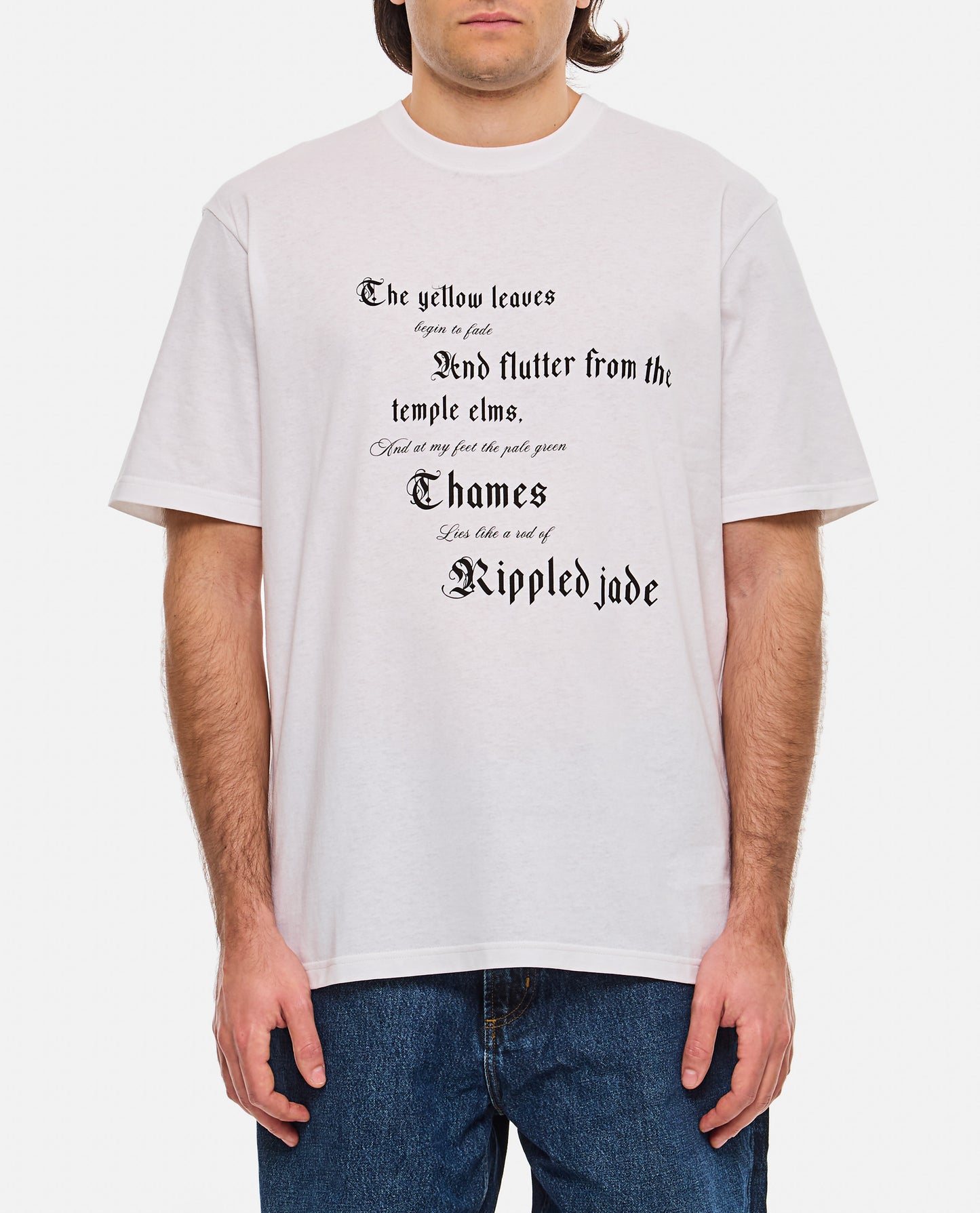 Alexander Mcqueen Men Printed T-Shirt ALEXANDER MCQUEEN
