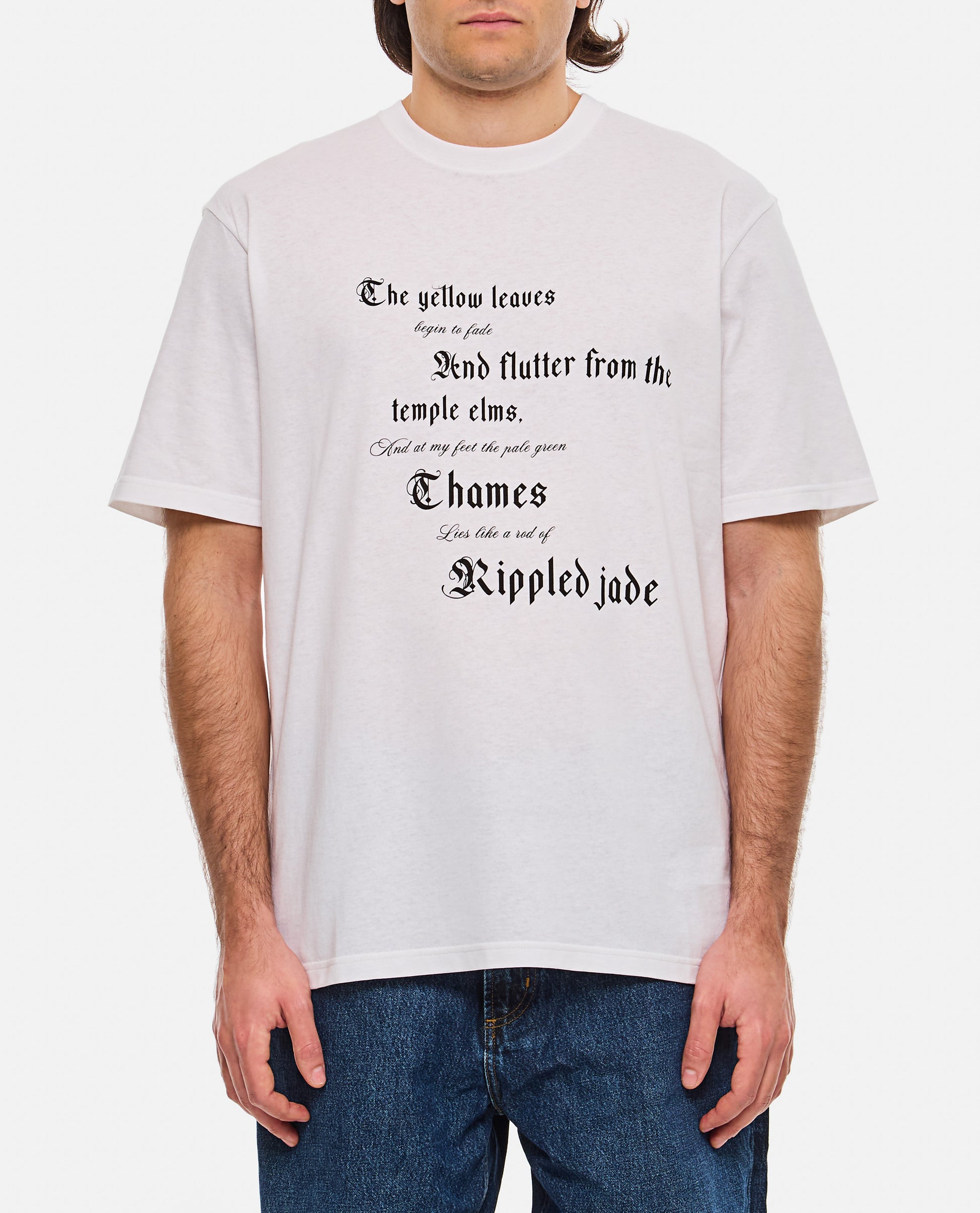 Alexander Mcqueen Men Printed T-Shirt ALEXANDER MCQUEEN