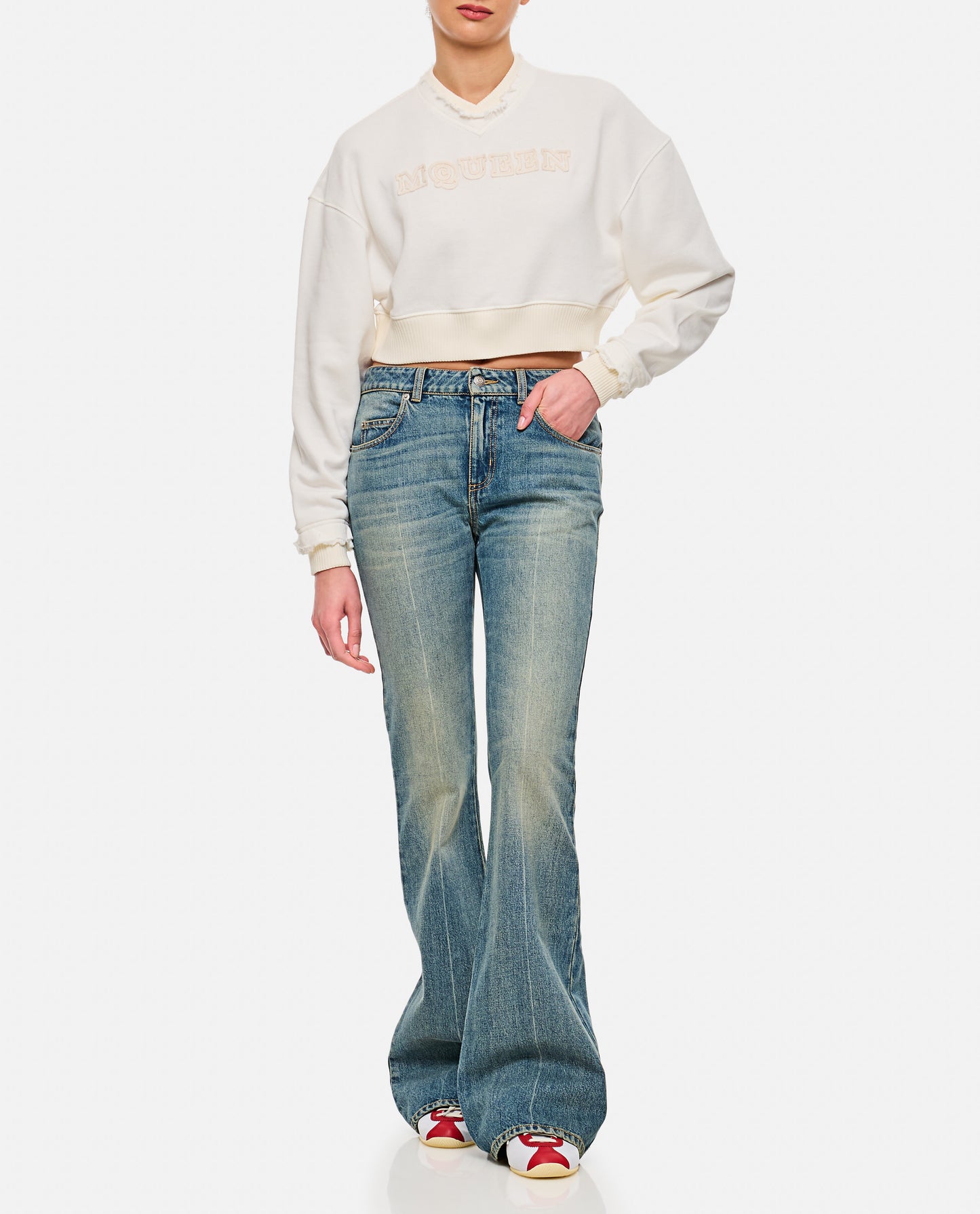 Alexander Mcqueen Women Jeans ALEXANDER MCQUEEN