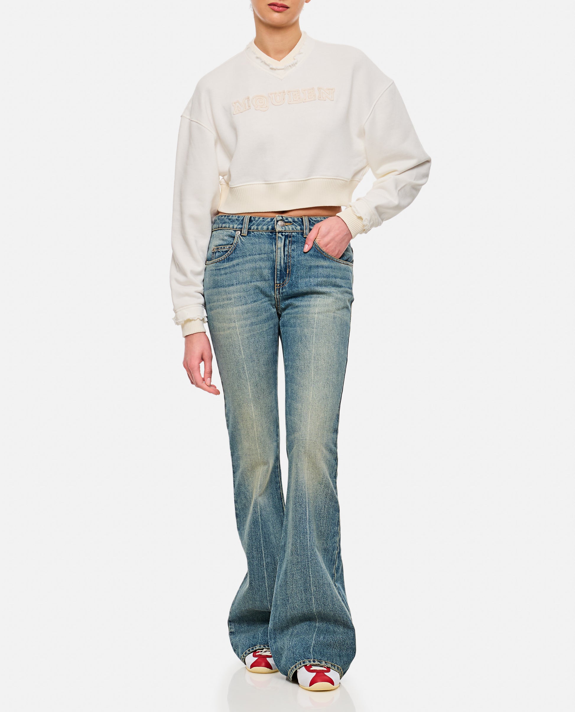 Alexander Mcqueen Women Jeans ALEXANDER MCQUEEN