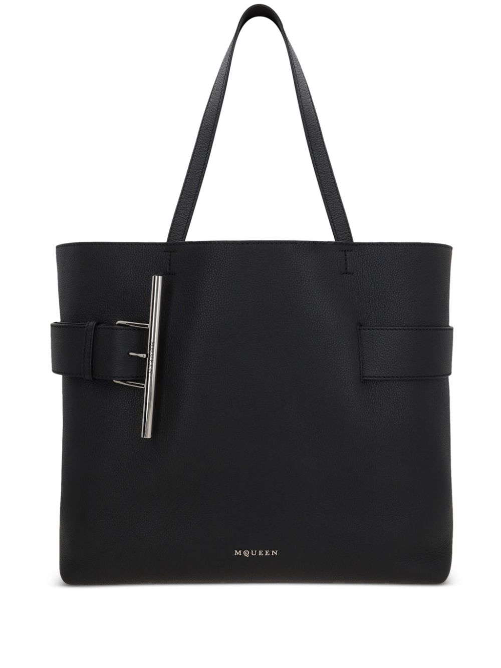 Alexander Mcqueen Women T-Bar Leather Tote Bag