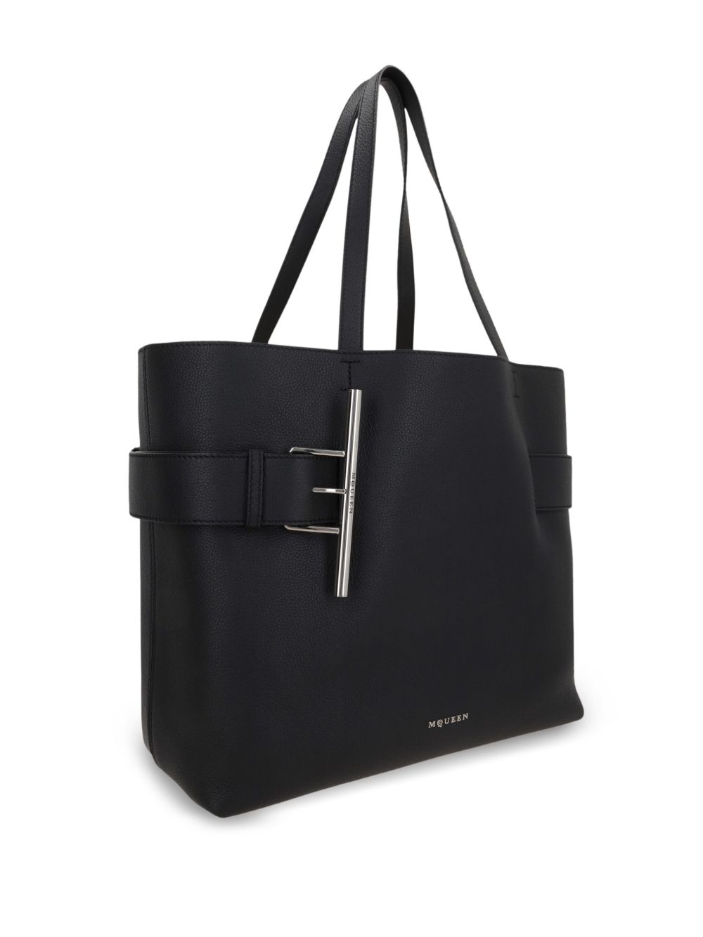 Alexander Mcqueen Women T-Bar Leather Tote Bag