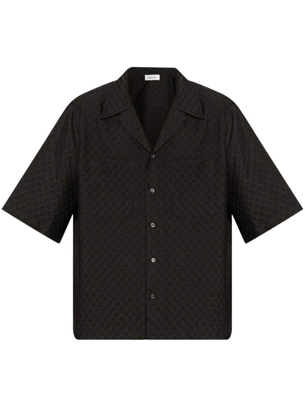Alexander Mcqueen Men Skull Print Shirt ALEXANDER MCQUEEN