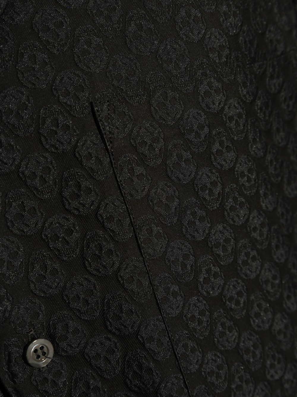 Alexander Mcqueen Men Skull Print Shirt ALEXANDER MCQUEEN