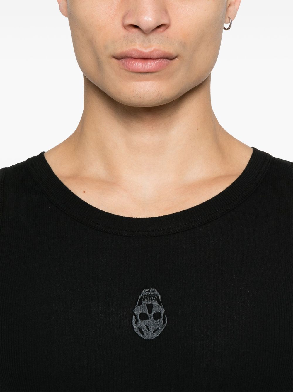 Alexander Mcqueen Men Skull Cotton Top ALEXANDER MCQUEEN