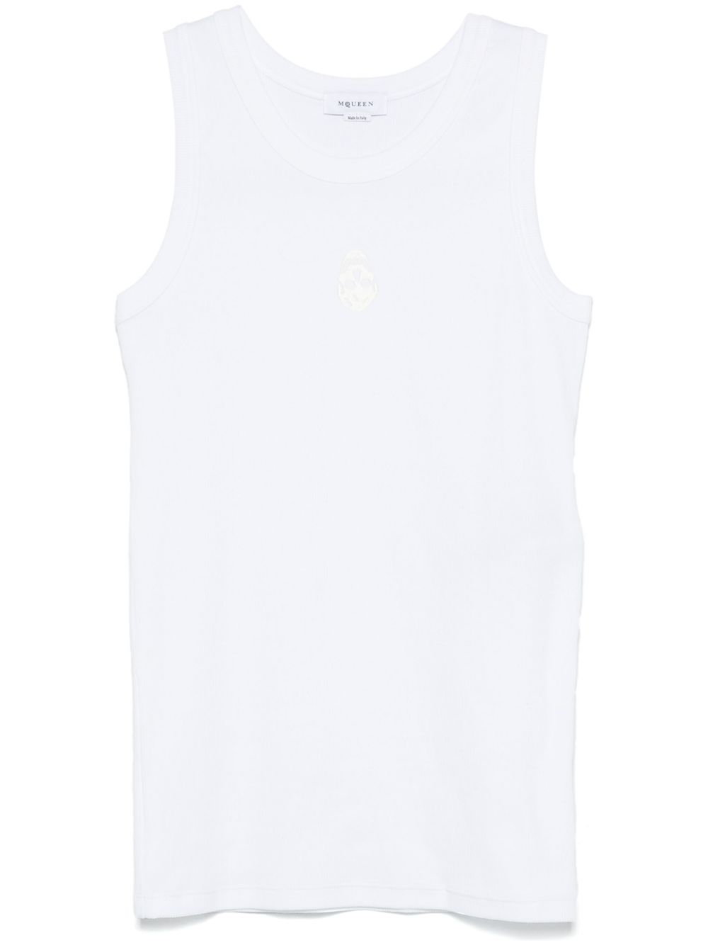 Alexander Mcqueen Men Skull Cotton Tank Top ALEXANDER MCQUEEN