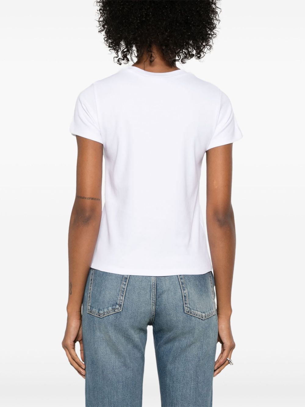 Alexander Mcqueen Women Skull Cotton T-Shirt ALEXANDER MCQUEEN