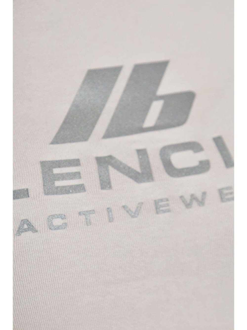 Balenciaga Women Logo Cotton T-Shirt