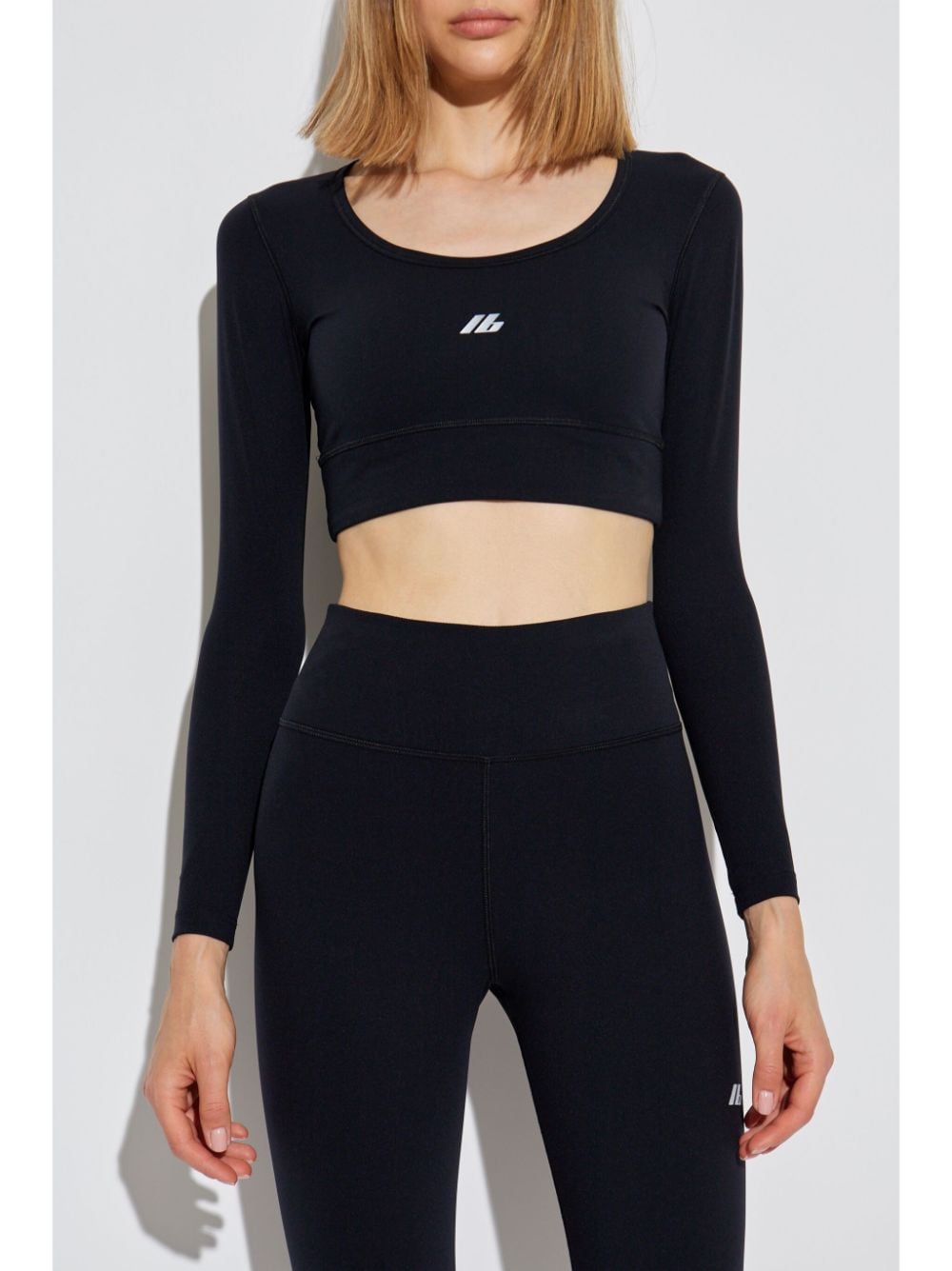 Balenciaga Women Logo Cropped Top BALENCIAGA