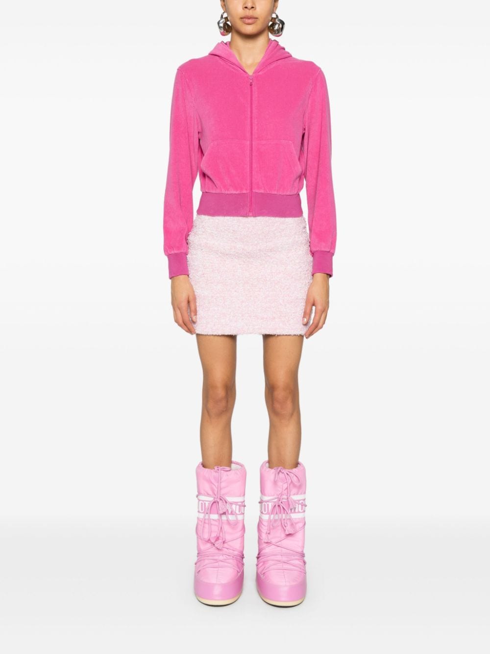Balenciaga Women Tweed Mini Skirt BALENCIAGA