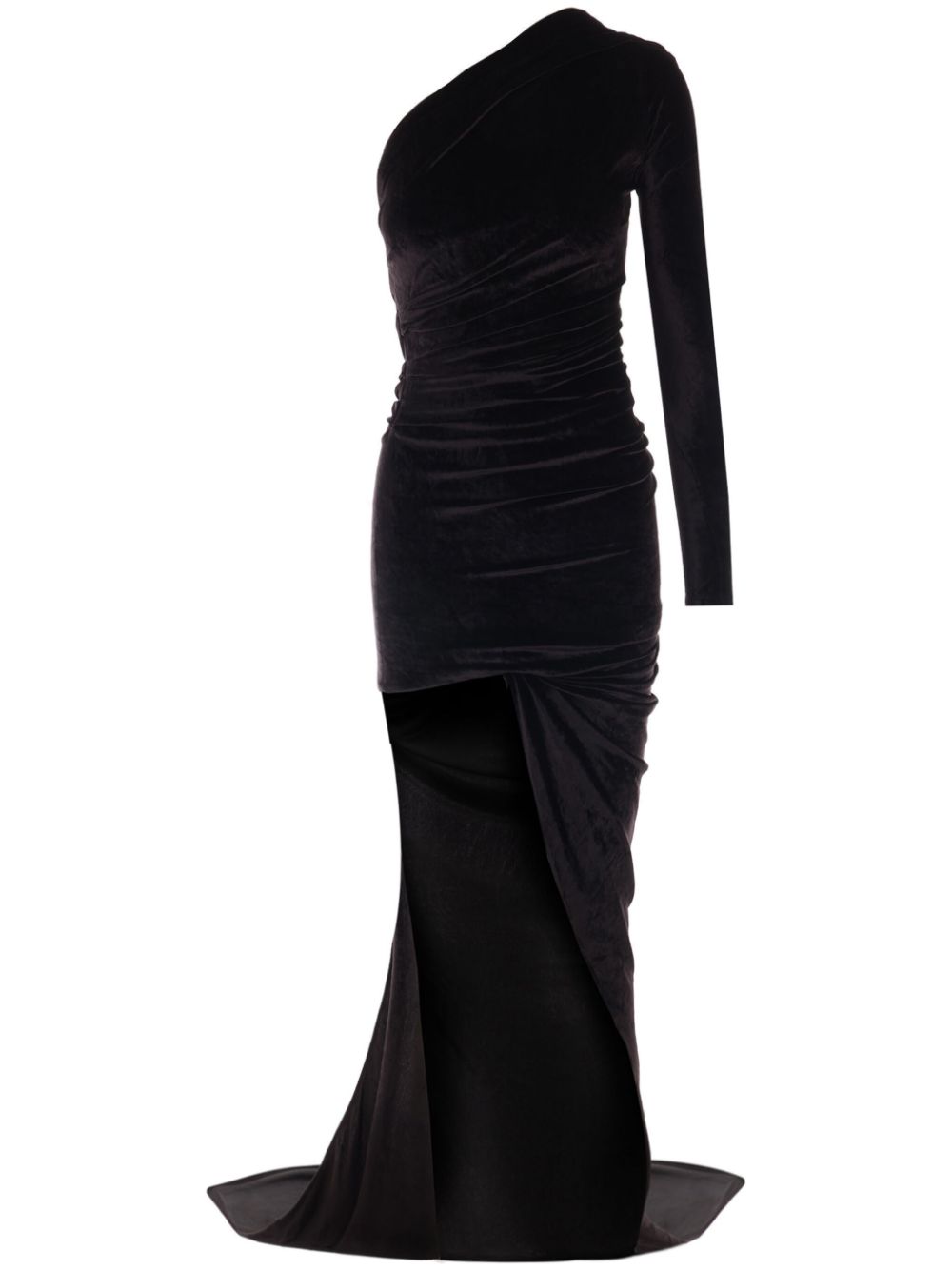 Balenciaga Women Velvet Long Dress BALENCIAGA
