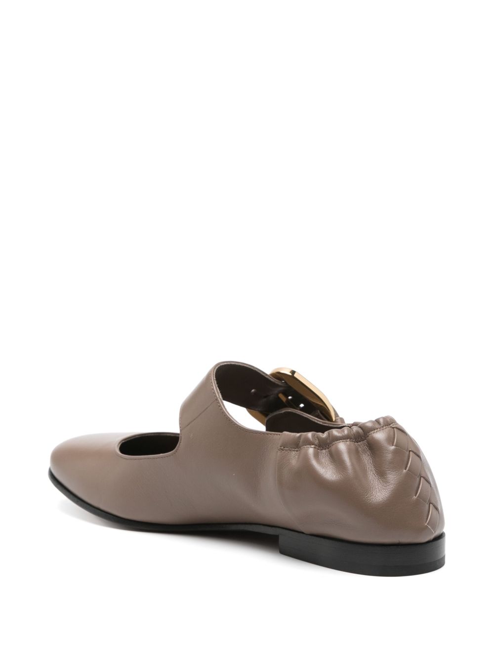 Bottega Veneta Women Astaire Leather Ballets BOTTEGA VENETA
