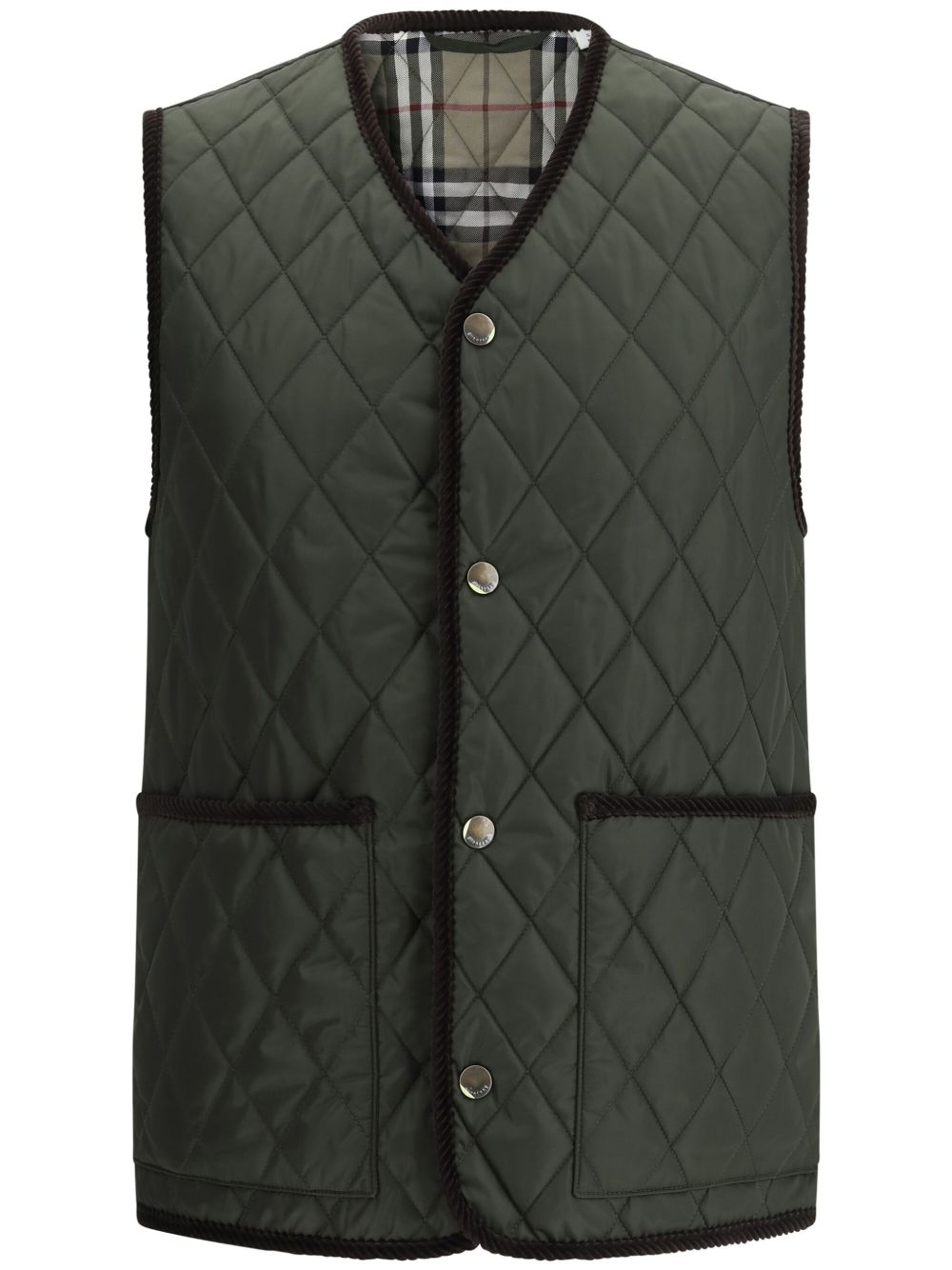 Burberry Men Quilted Vest BURBERRY