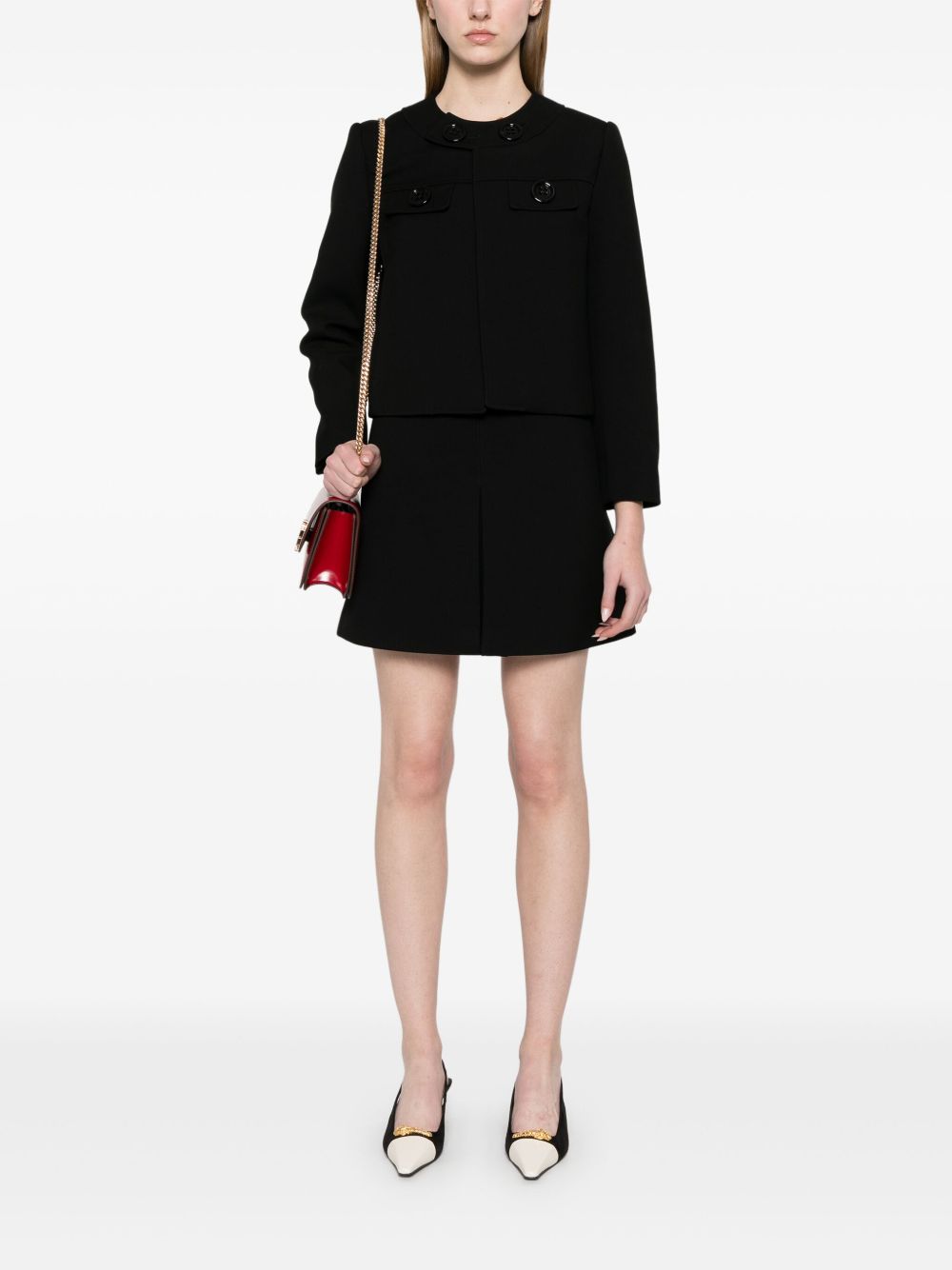 Celine Women Wool Mini Skirt CELINE