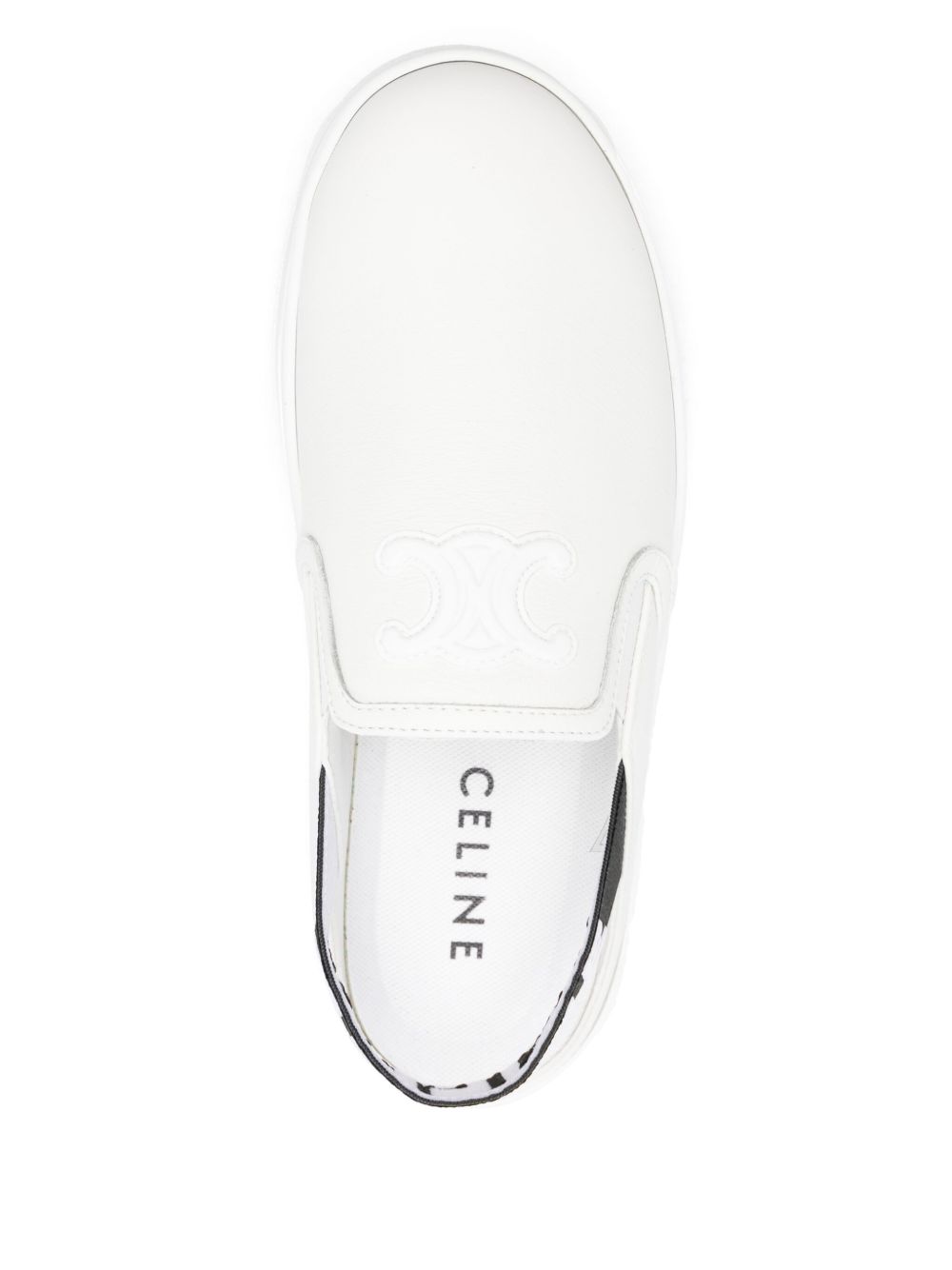 Celine Women Block Leather Slippers CELINE
