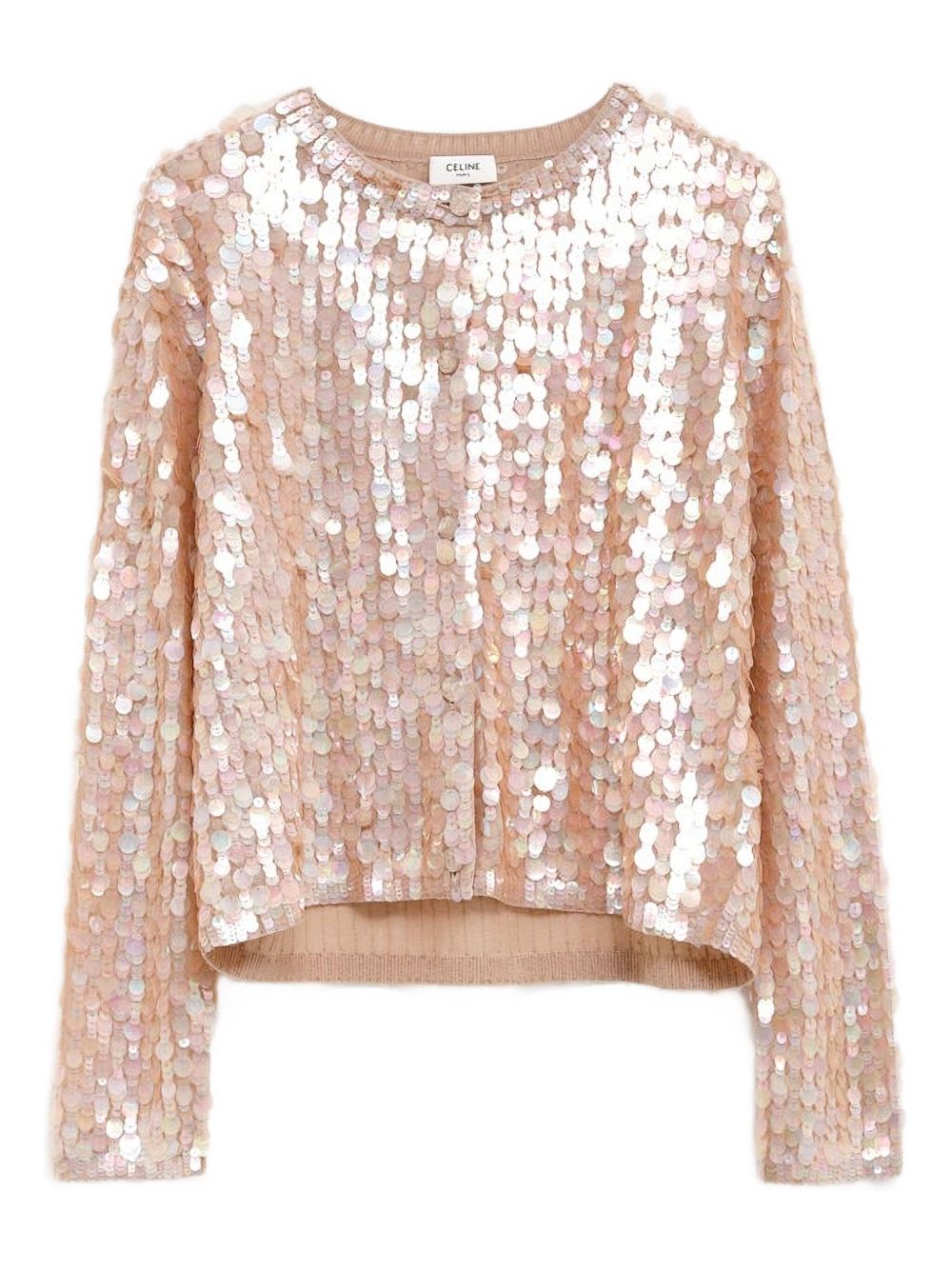 Celine Women Embroidered Silk Cardigan CELINE