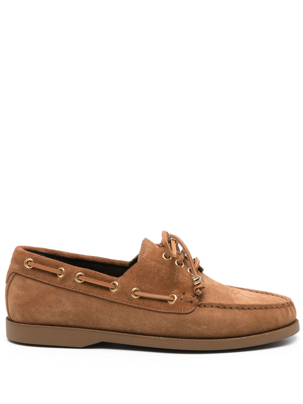 Celine Men Bateau Leather Boat Shoes CELINE