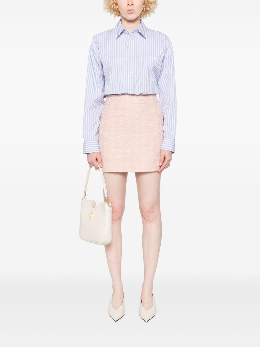 Celine Women Wool Mini Skirt CELINE