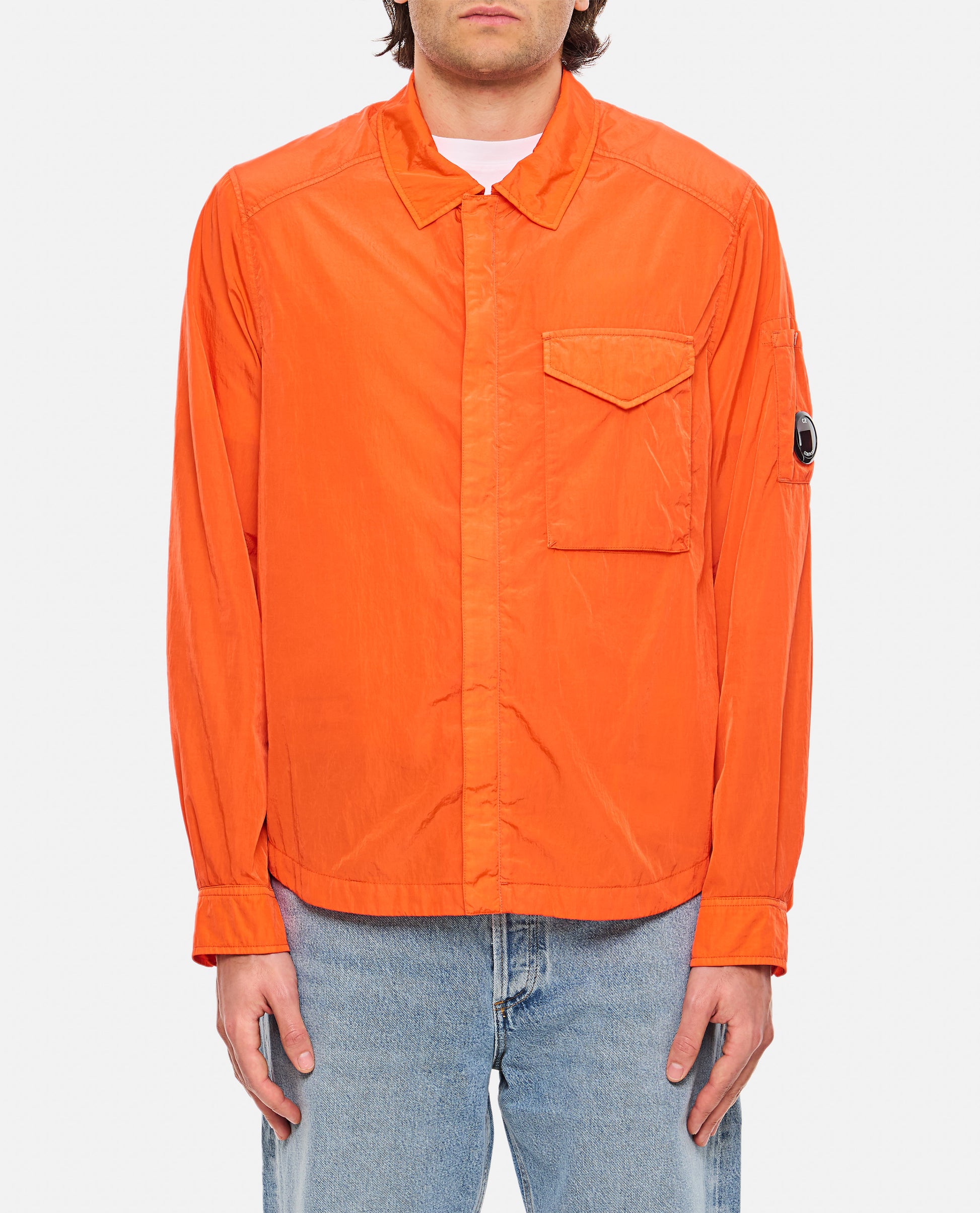C.P. Company Men Chrome-R Full Zip Overshirt C.P. COMPANY