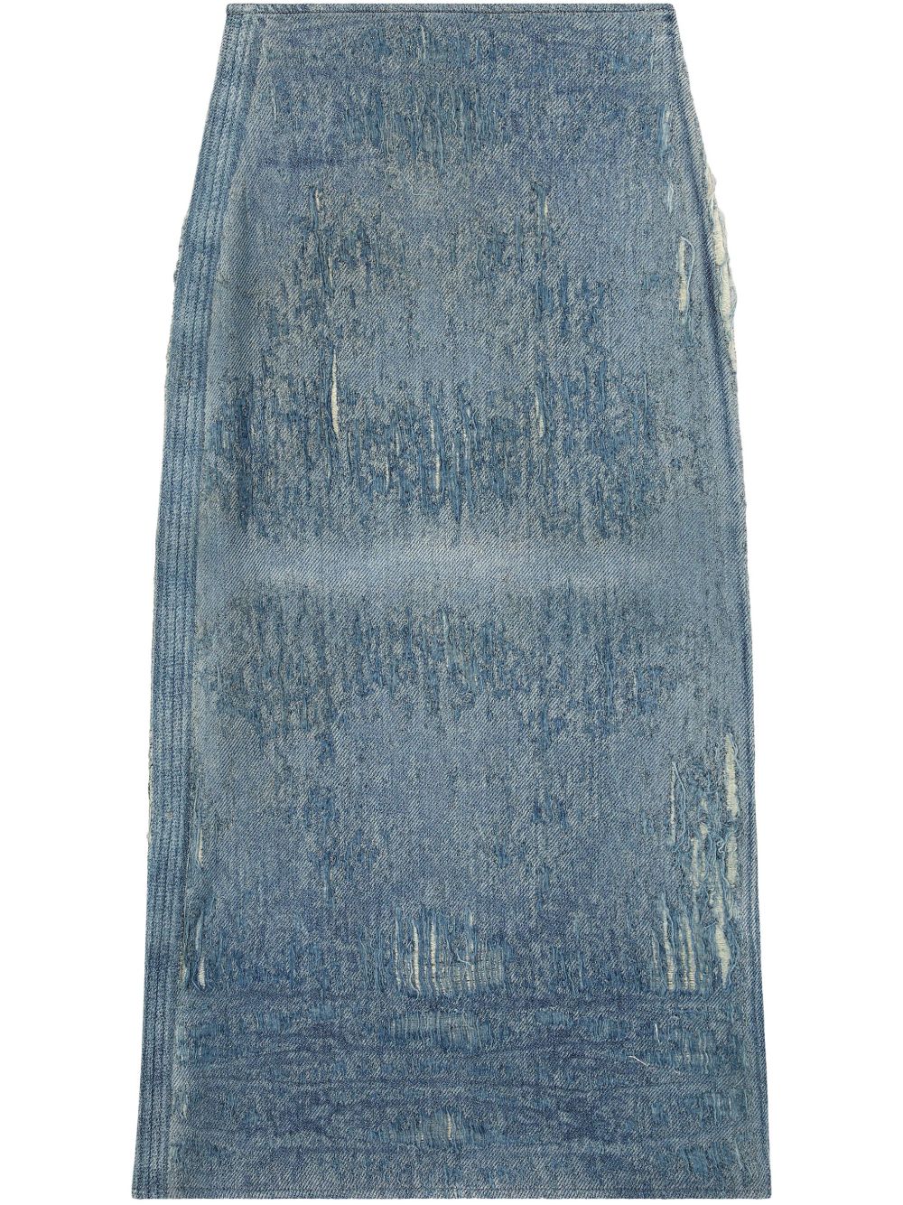 Diesel Women Denim Midi Skirt DIESEL