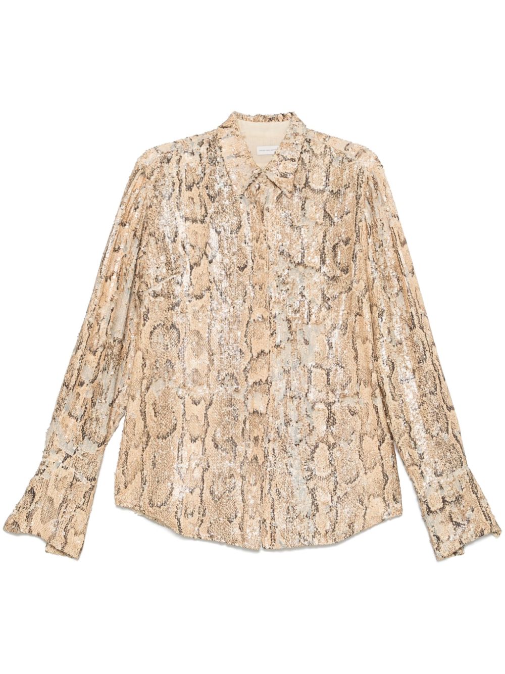 Dries Van Noten Women Celina Sequined Shirt DRIES VAN NOTEN