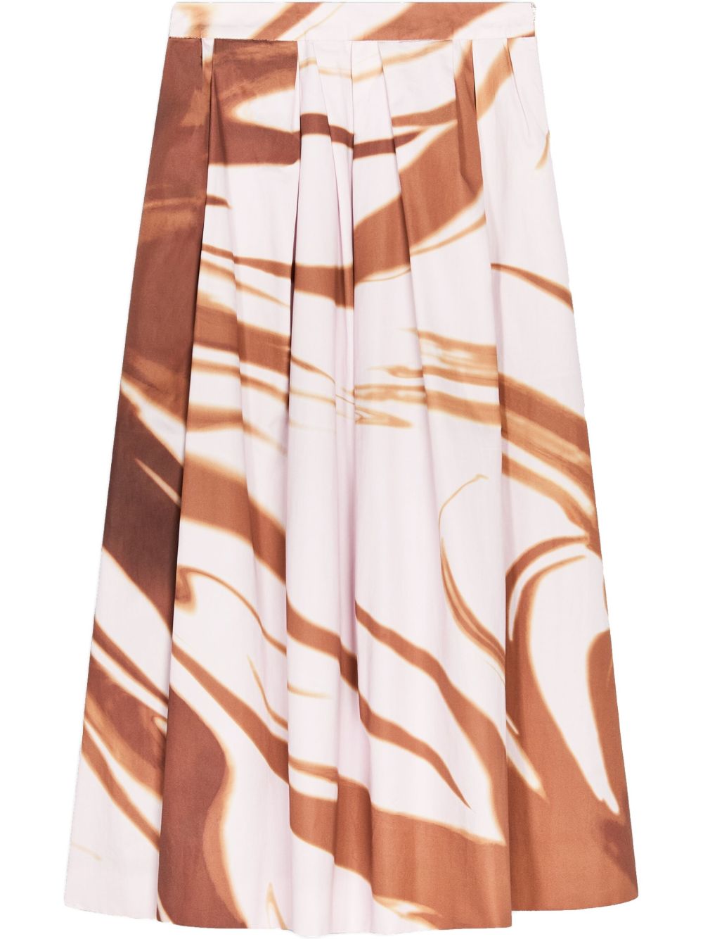 Dries Van Noten Women Soni Printed Midi Skirt DRIES VAN NOTEN