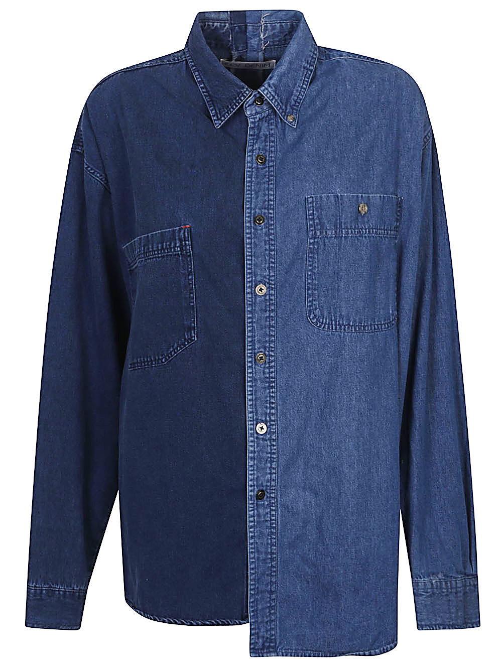 E.L.V. Denim Women Denim Cotton Shirt E.L.V. DENIM