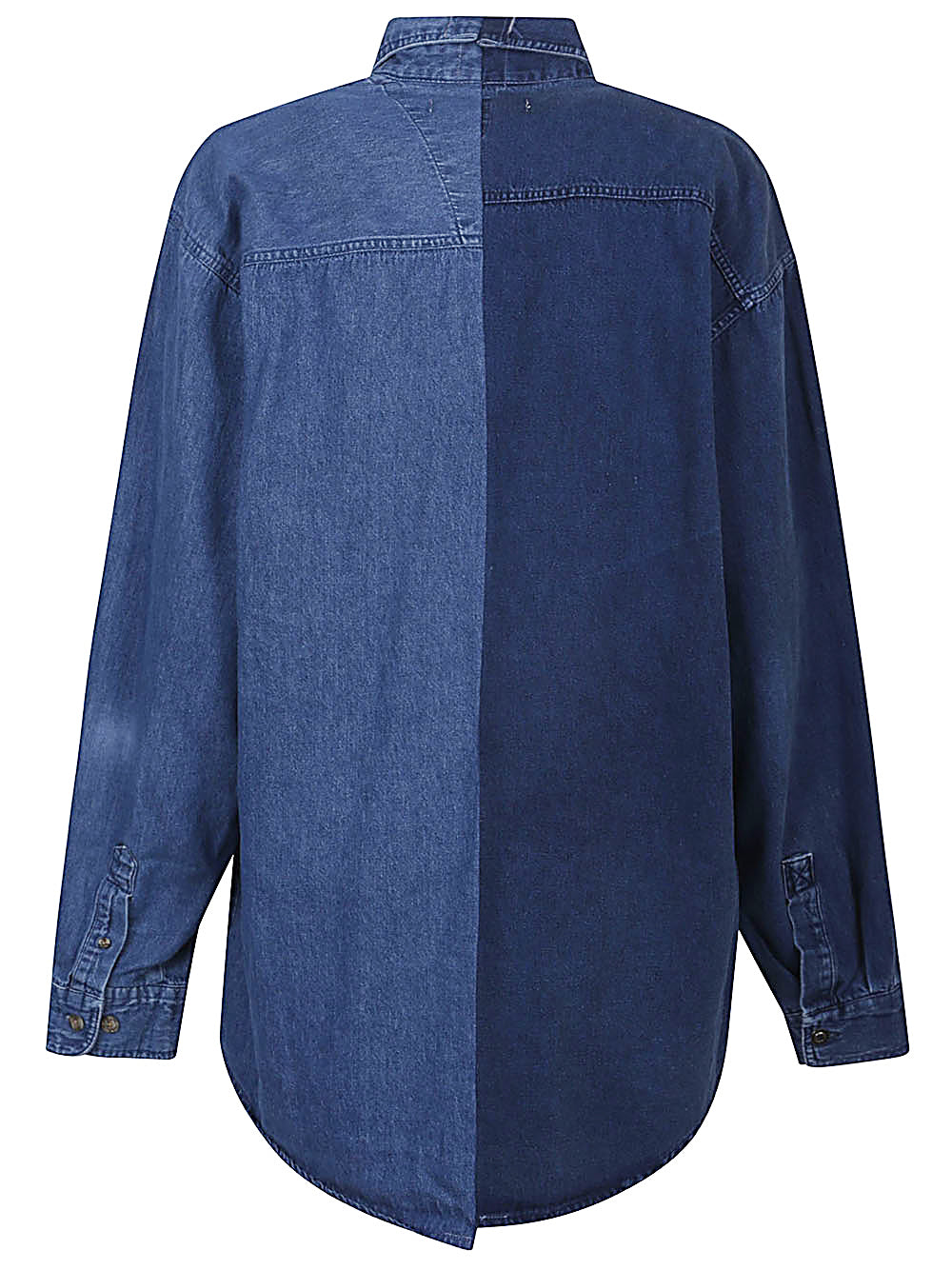 E.L.V. Denim Women Denim Cotton Shirt E.L.V. DENIM