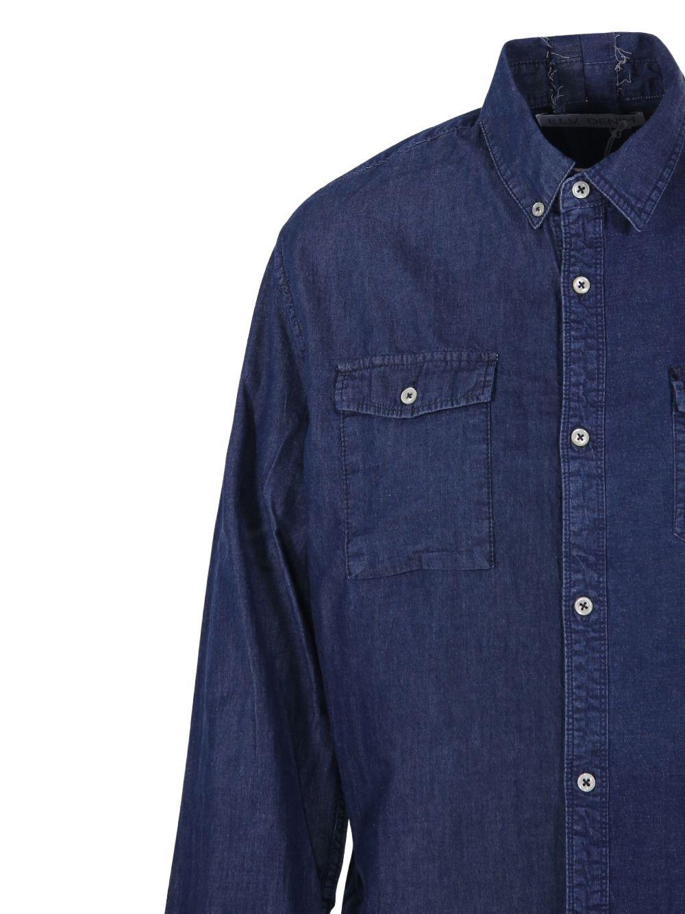 E.L.V. Denim Women Denim Cotton Shirt E.L.V. DENIM
