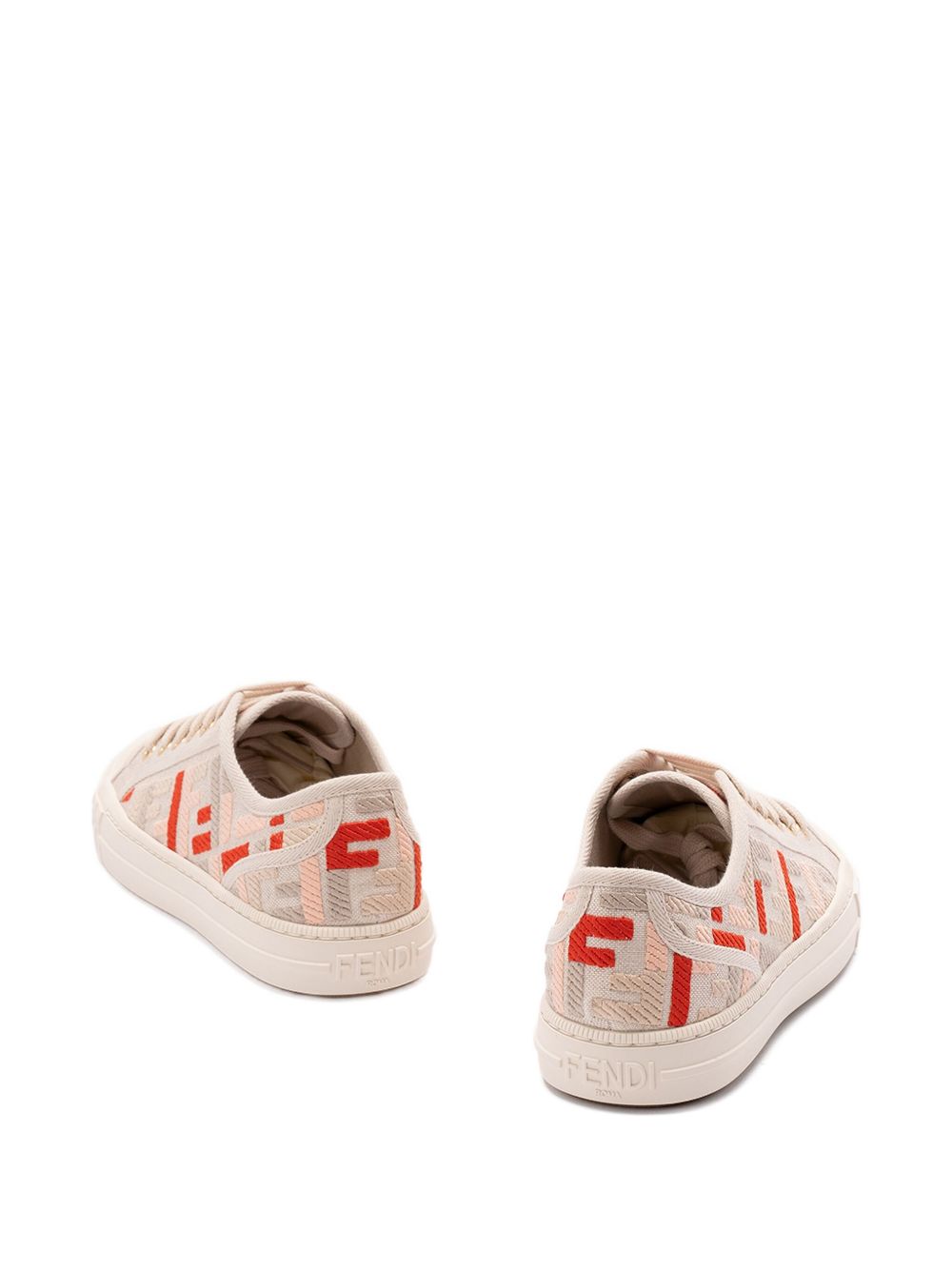 Fendi Women Domino Canvas Sneakers FENDI