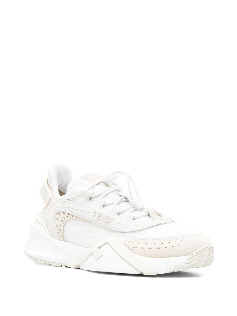 Fendi Women Fendi Flow Leather Sneakers FENDI