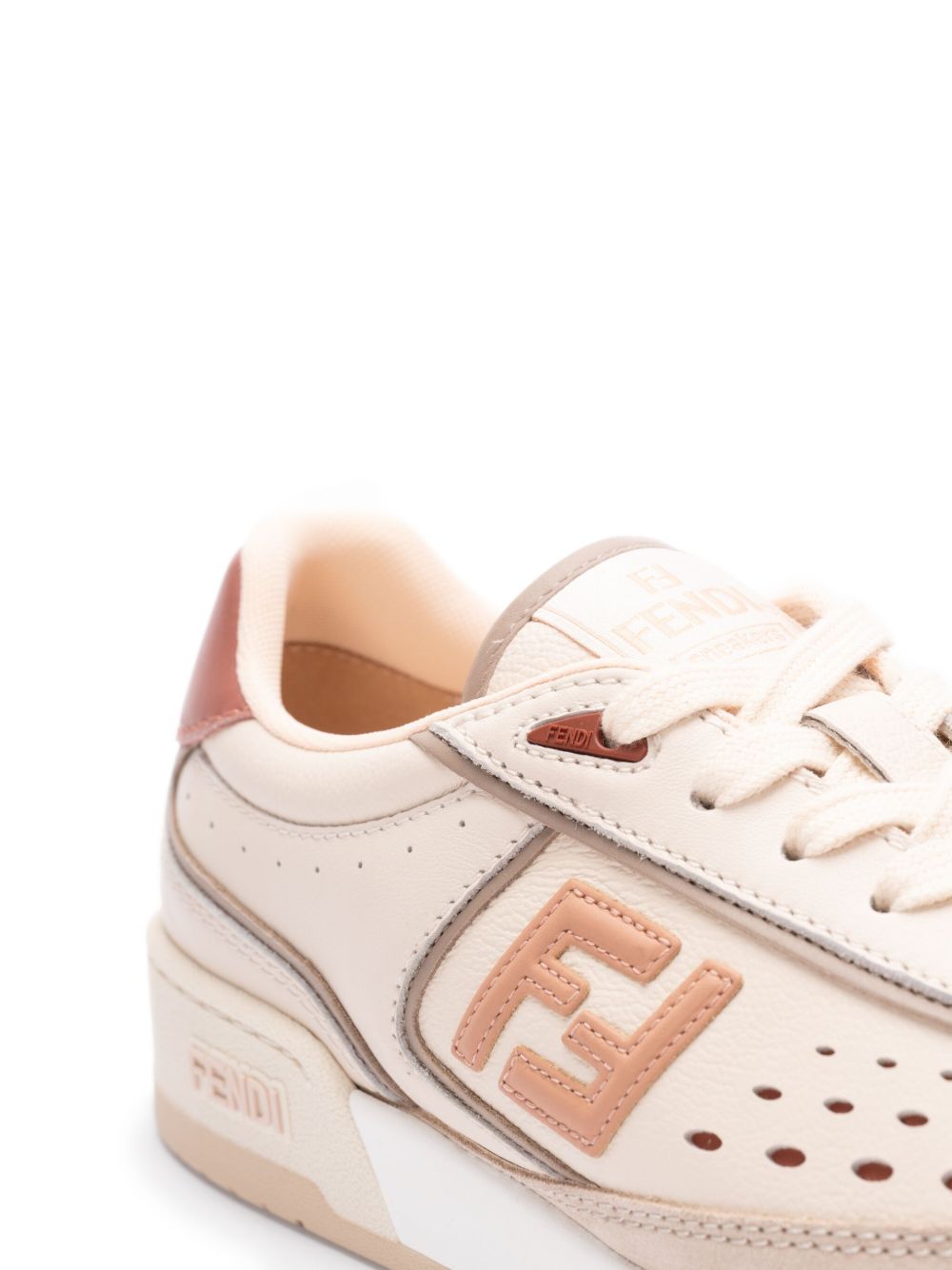 Fendi Women Fendi Match Leather Sneakers FENDI