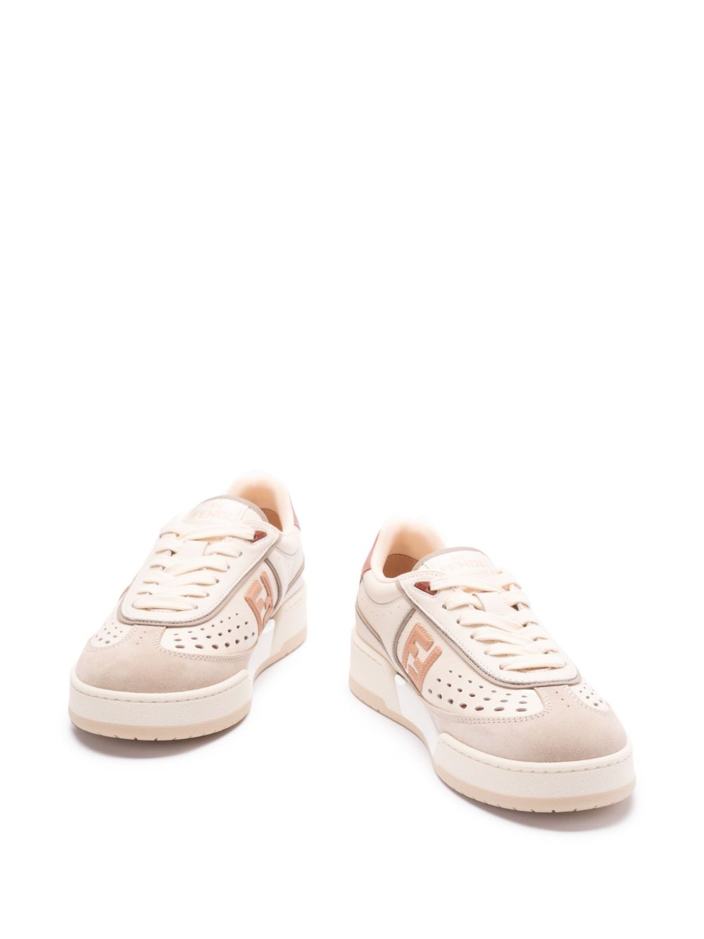Fendi Women Fendi Match Leather Sneakers FENDI