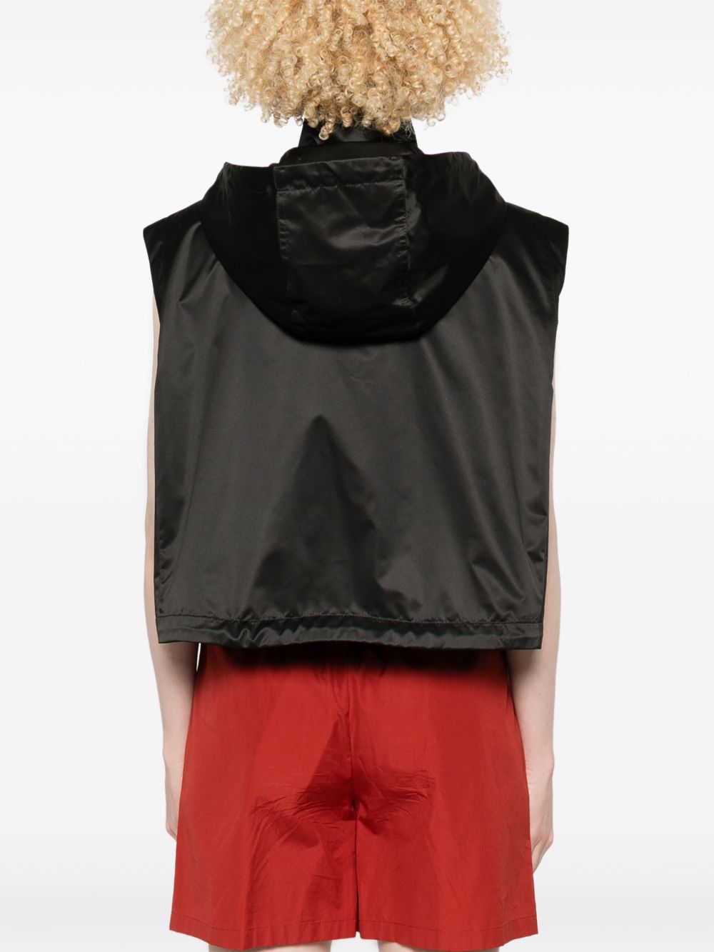 Fendi Women Hooded Zipped Vest FENDI