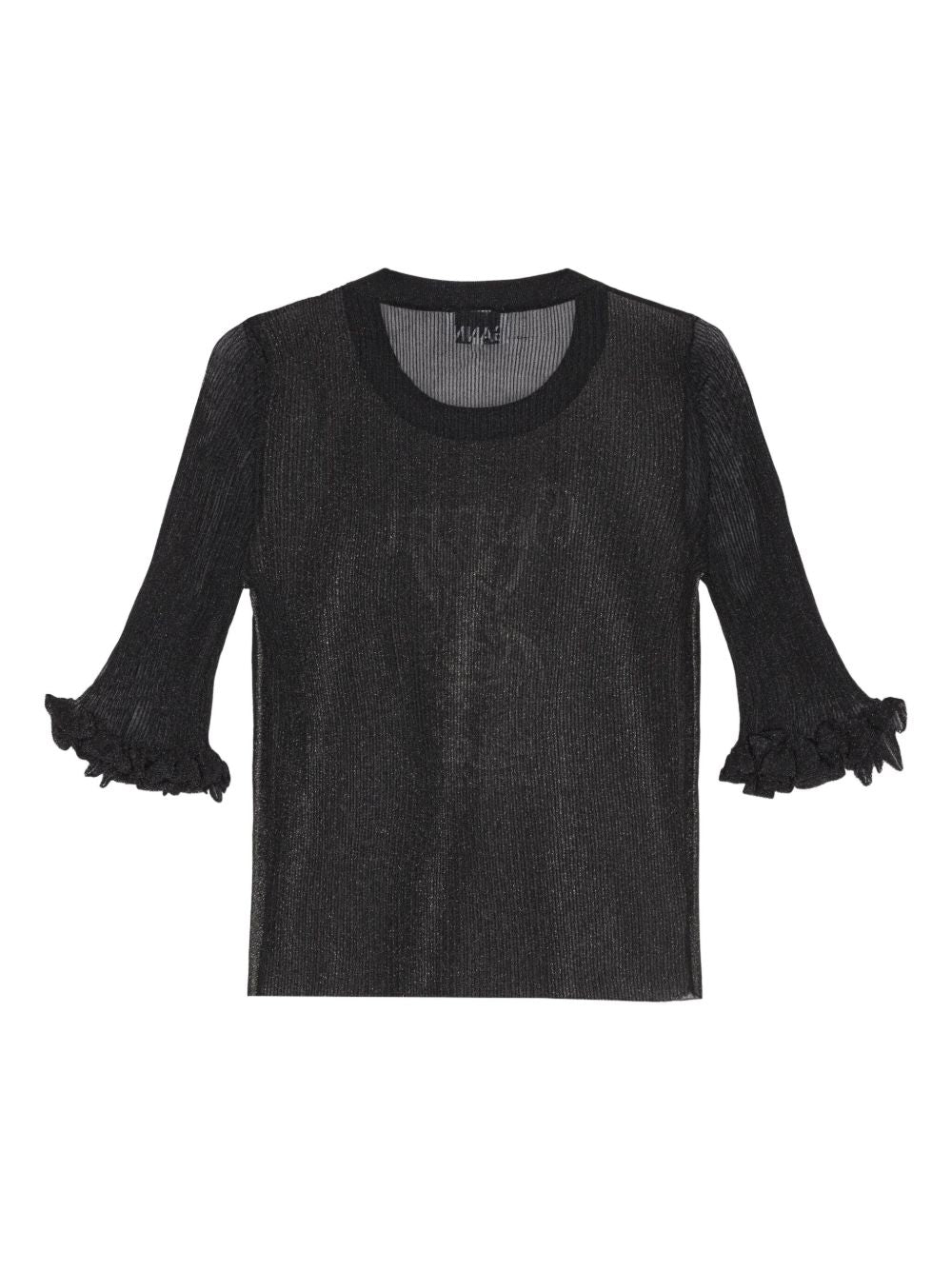 Ganni Women Bunny Crewneck Top GANNI