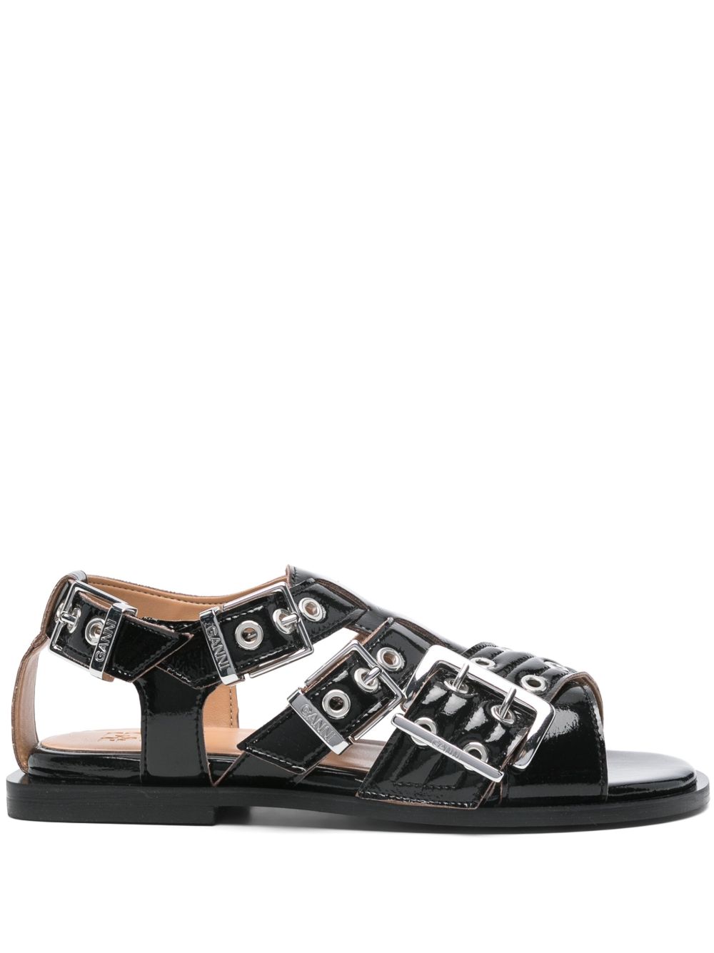 Ganni Women Feminine Buckle Sandals GANNI