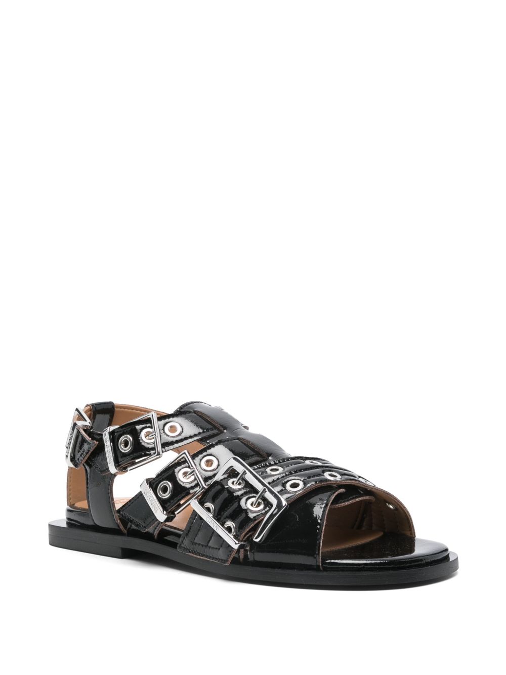 Ganni Women Feminine Buckle Sandals GANNI