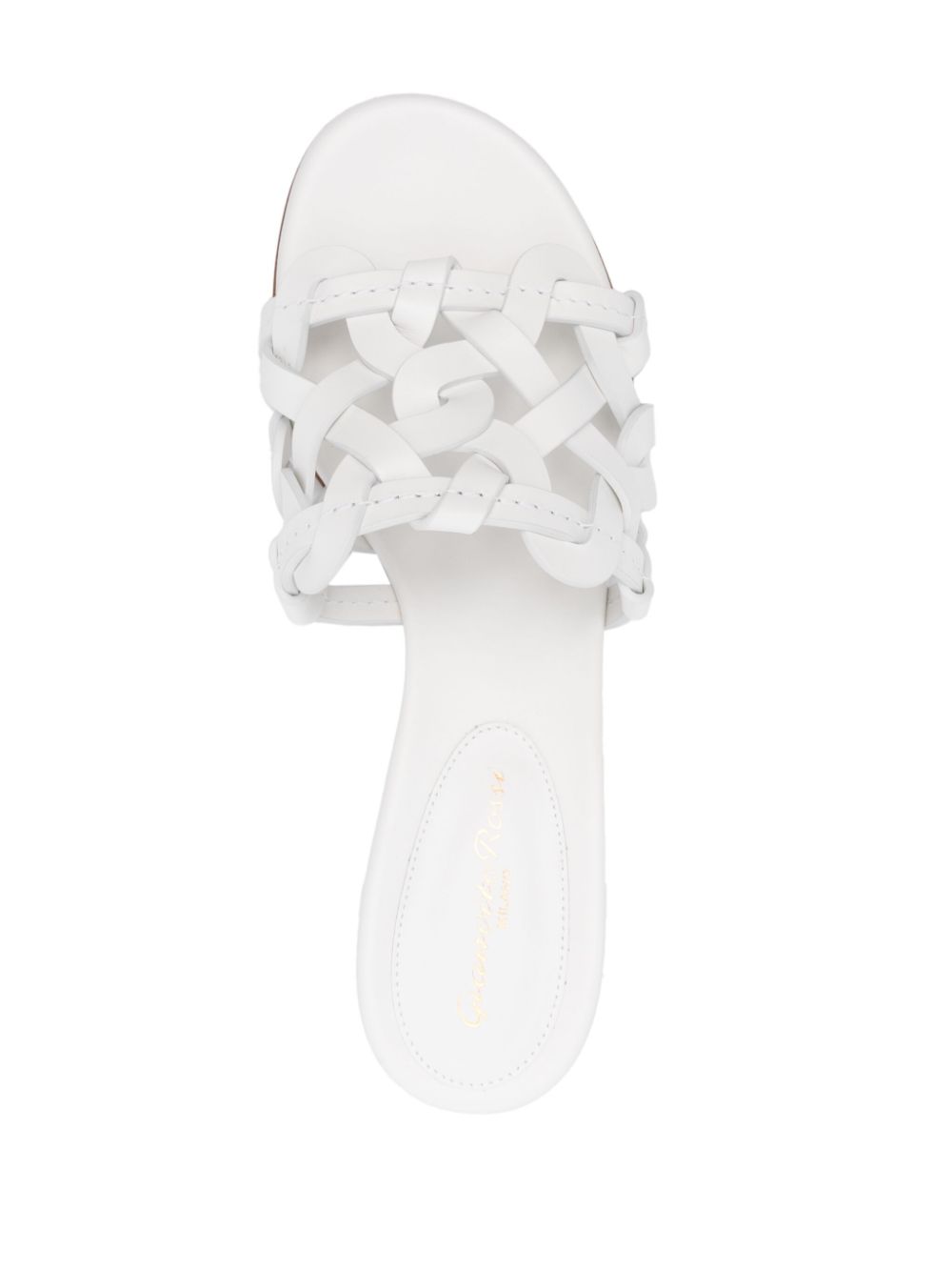 Gianvito Rossi Women Amalfi Leather Sandals GIANVITO ROSSI