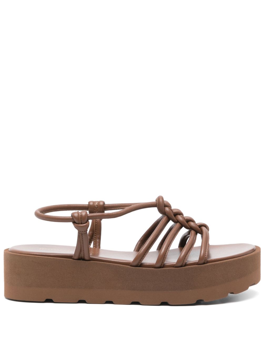 Gianvito Rossi Women Hebe Leather Sandals GIANVITO ROSSI