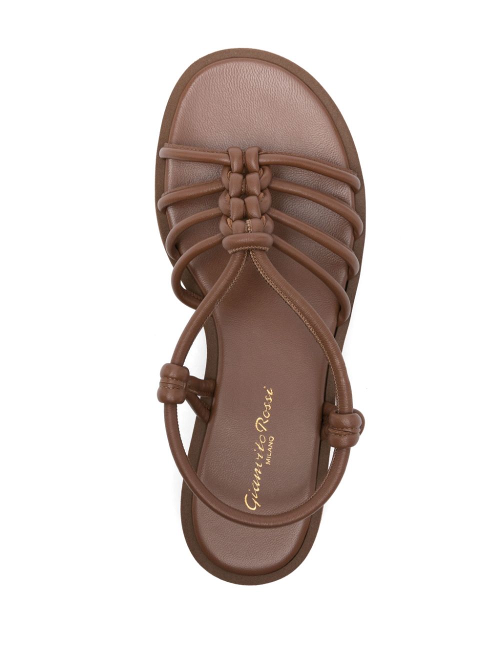 Gianvito Rossi Women Hebe Leather Sandals GIANVITO ROSSI